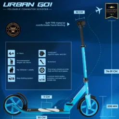 Story Urban GO! Foldable Kick Scooter