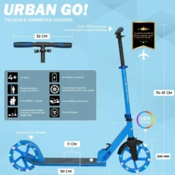 Story Urban GO! Foldable Kick Scooter