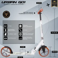 Story Urban GO! Foldable Kick Scooter
