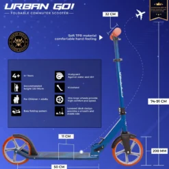 Story Urban GO! Foldable Kick Scooter