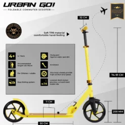 Story Urban GO! Foldable Kick Scooter