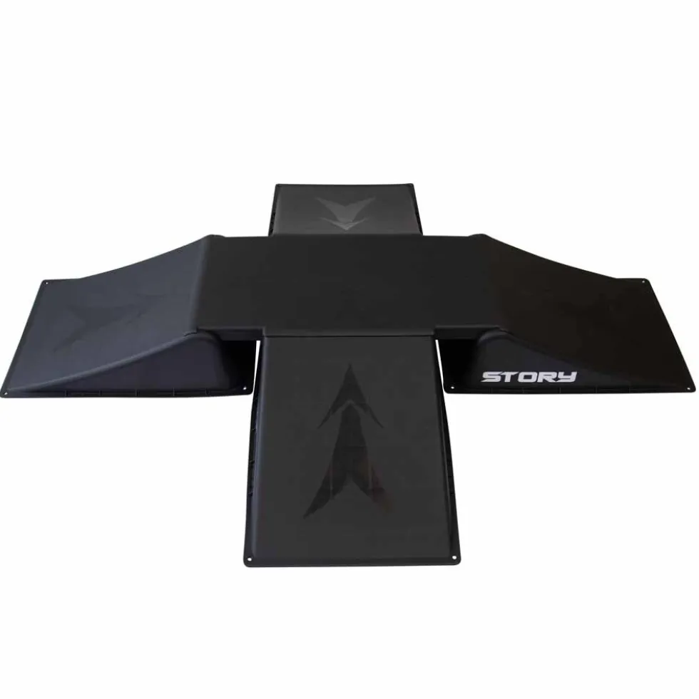 Story 4-Way Skate Ramp
