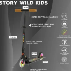 Story Wild Kids Foldable Scooter